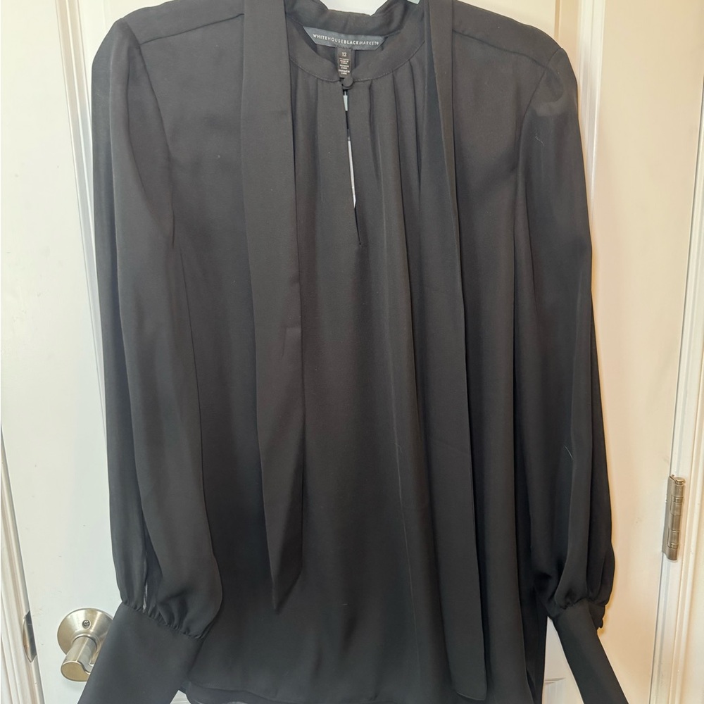 White House Black Market Black Garment